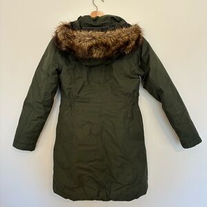 The North Face Winter Ski Parka with Brown Fur Trim